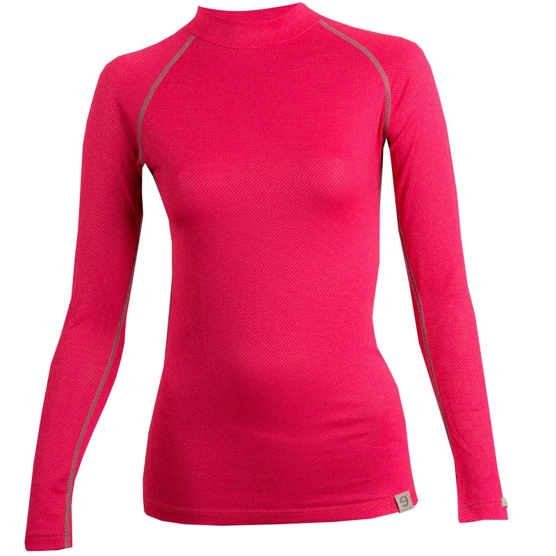 Дамска термална тениска nanosilver® MERINO pink