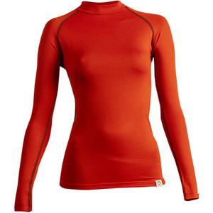 Дамска термална тениска nanosilver® MERINO brick red