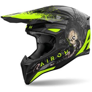 Мотокрос каска Airoh Wraaap Darkness 2024 мат