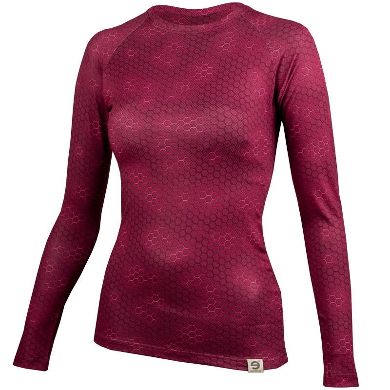 Дамска термална тениска nanosilver® Plastic dark pink