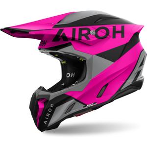 Мотокрос каска Airoh Twist 3 King 2024 матово розова