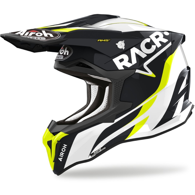 Мотокрос каска Airoh Strycker Racr 2024 гланц разпродажба