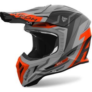 Мотокрос каска Airoh Aviator Ace 2 Ground 2024 матово оранжева