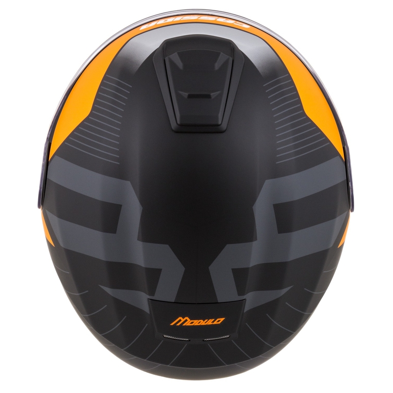 Каска за мотоциклет Cassida Modulo 2.1 Profile flip-up matt black-grey-orange