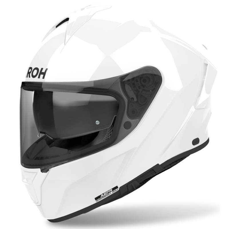 Интегрална мотоциклетна каска Airoh SPARK 2 Цвят бял гланц