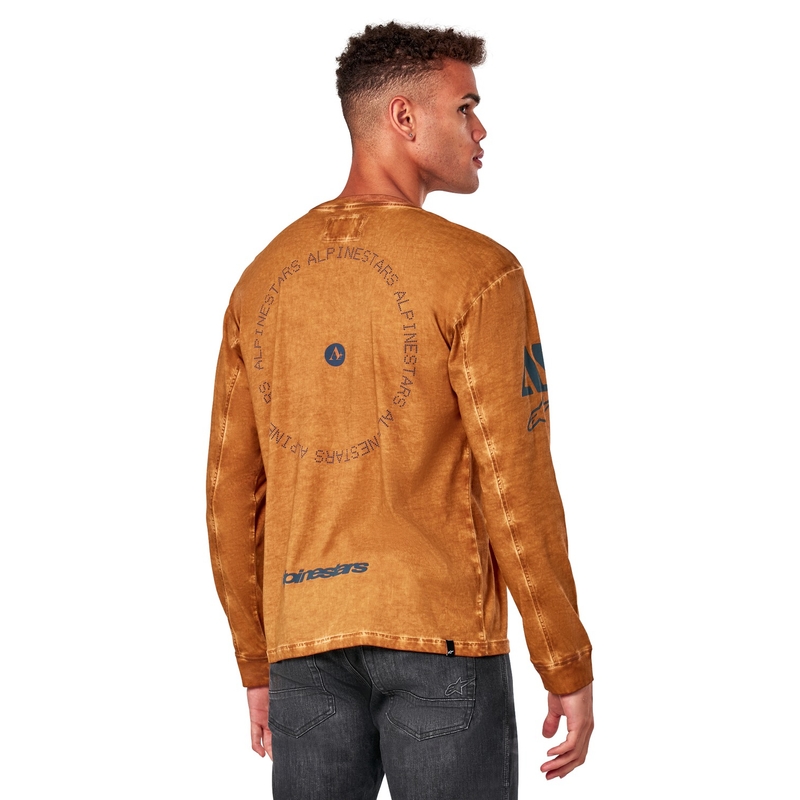 Alpinestars Nook плетена тениска с дълъг ръкав Red