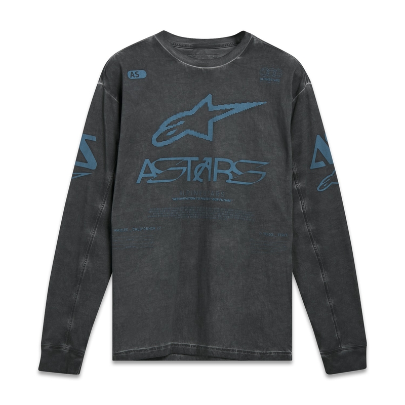 Alpinestars Nook плетена тениска с дълъг ръкав Dark Grey