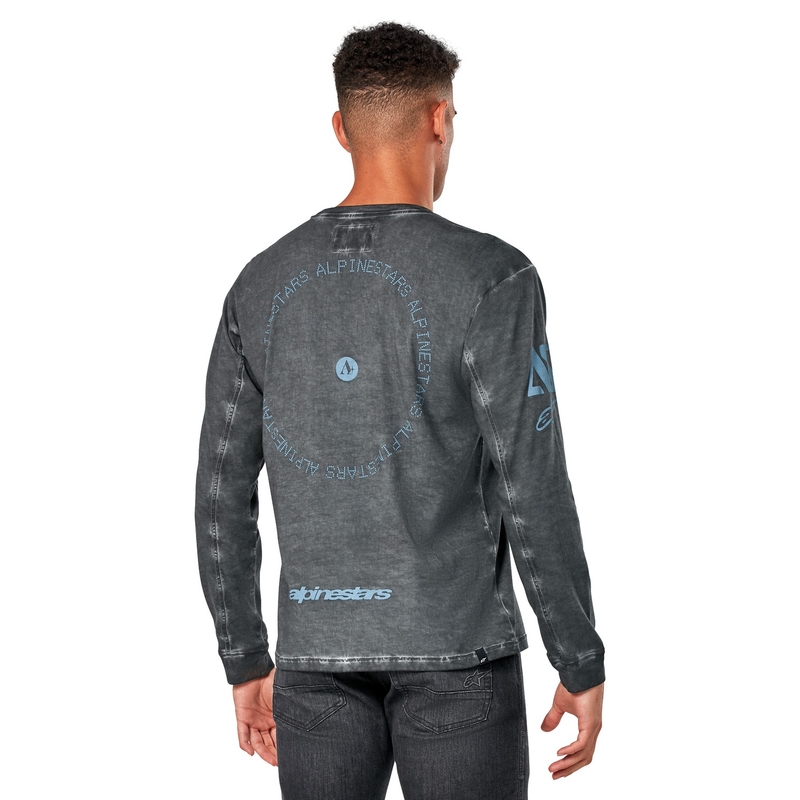 Alpinestars Nook плетена тениска с дълъг ръкав Dark Grey
