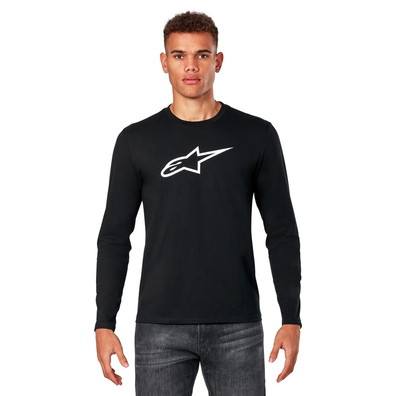 Alpinestars Backhand CSF тениска с дълъг ръкав черна