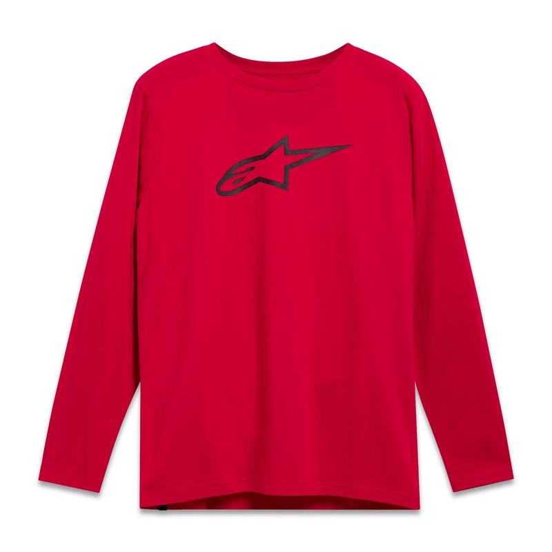 Tričko s dlouhým rukávem Alpinestars Backhand CSF červené