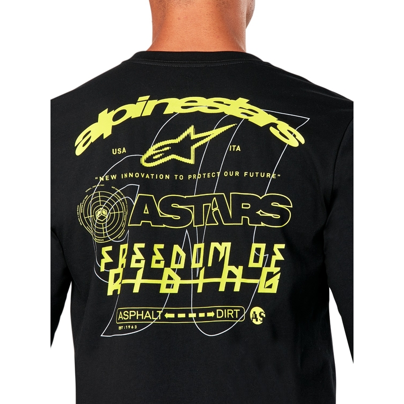 Alpinestars Vitalus CSF тениска с дълъг ръкав черна
