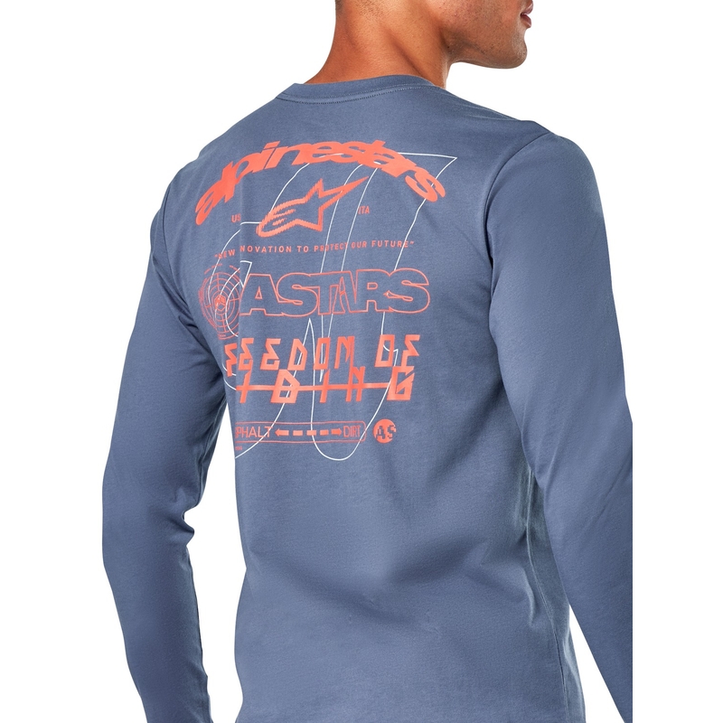 Alpinestars Vitalus CSF тениска с дълъг ръкав синя