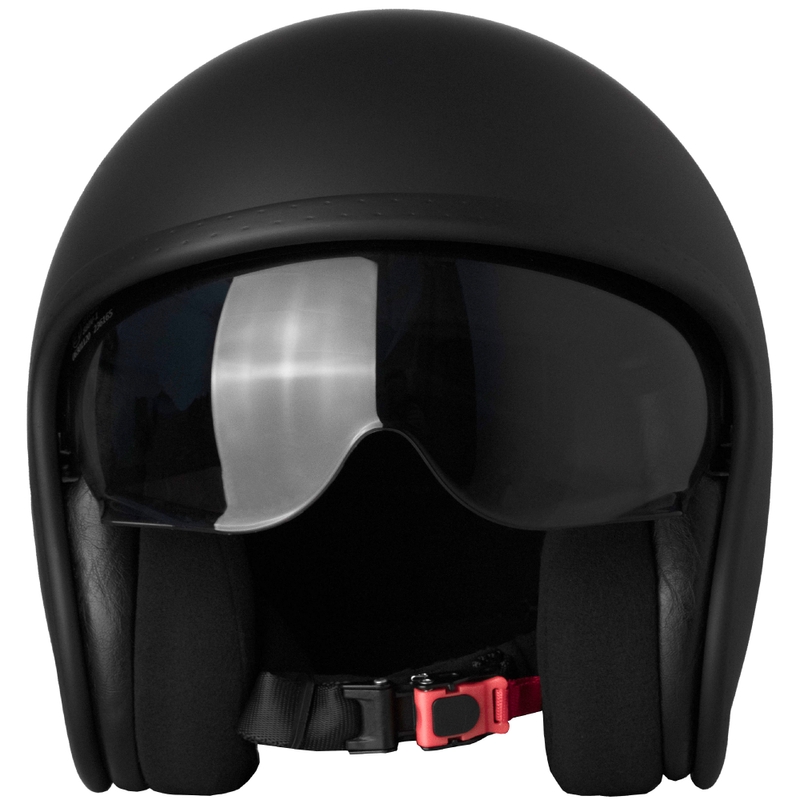 Отворена мотоциклетна каска Street Racer Shadow II matte black