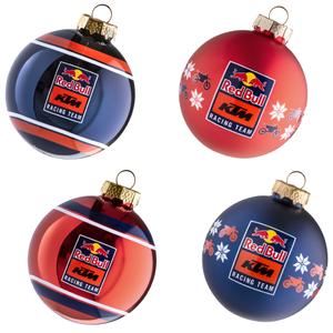 Red Bull KTM Комплект коледни колби за украса синьо-оранжево