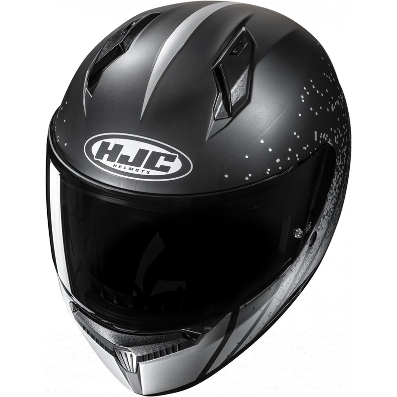 Интегрална мотоциклетна каска HJC C10 Haven MC5SF черно-сива