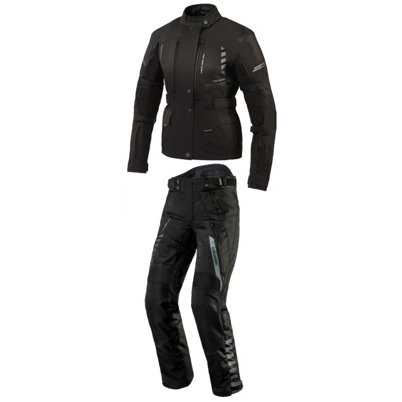 Дамски мото костюм Rebelhorn Hiker II black