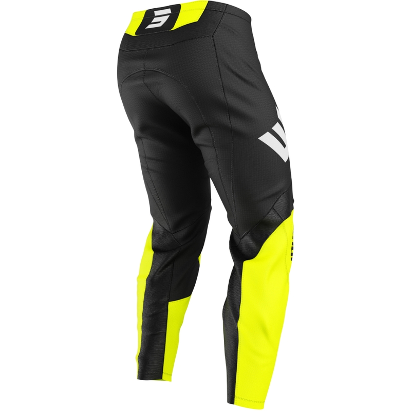 Панталони за мотокрос Shot Draw Instinct fluo yellow