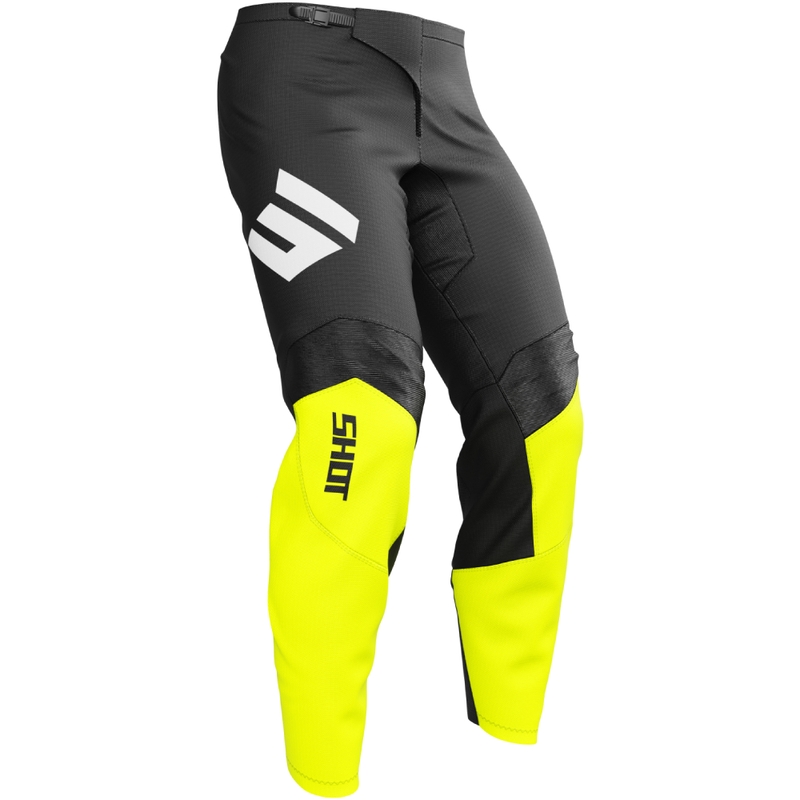 Панталони за мотокрос Shot Draw Instinct fluo yellow