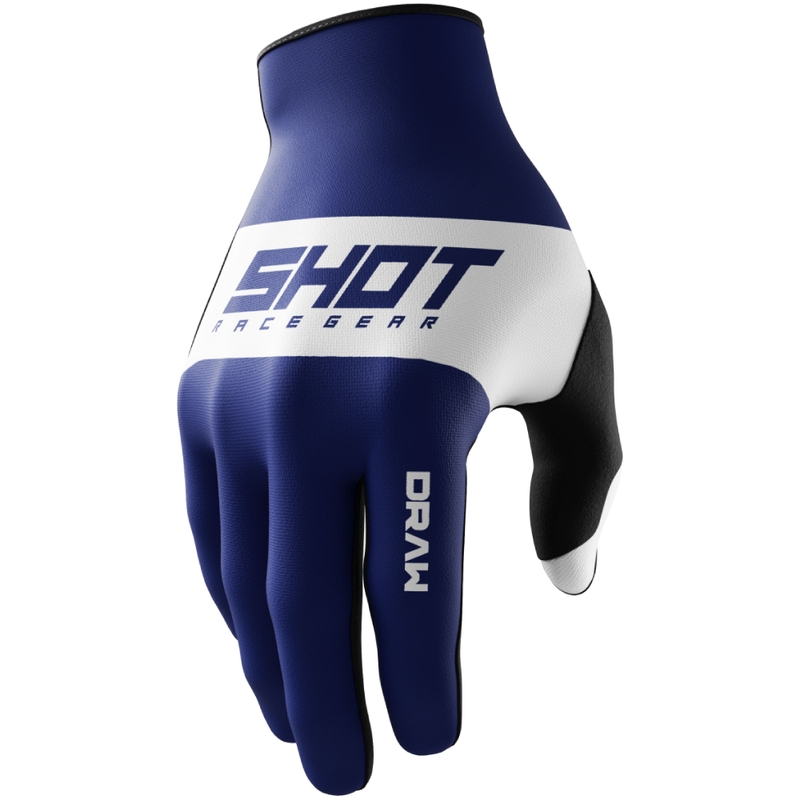 Ръкавици за мотокрос Shot Draw Sky blue
