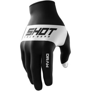 Детски ръкавици за мотокрос Shot Draw Sky black