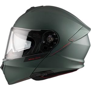 MT Genesis SV Solid A6 мотоциклетна каска зелена матова