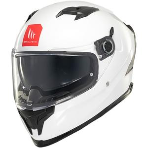 MT BRAKER SV SOLID A0 интегрална мотоциклетна каска бяла