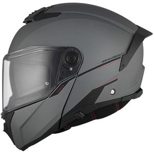 MT ATOM 2 SV SOLID A2 мотоциклетна каска сива матова