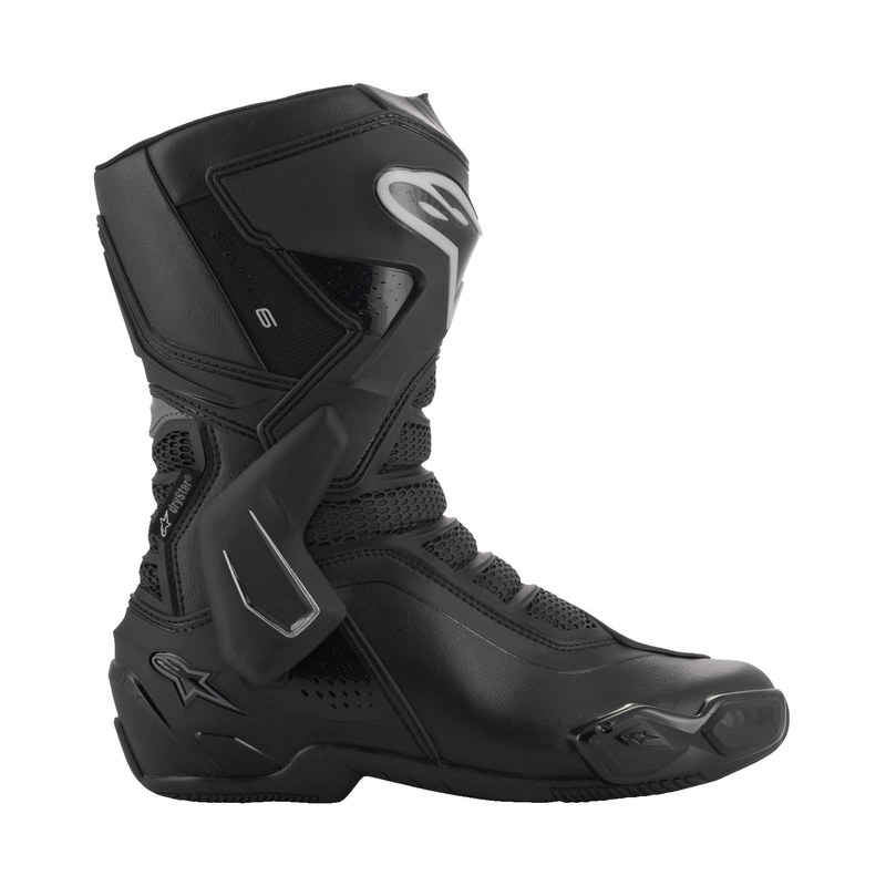 Alpinestars Женски Stella SMX-6 3 Drystar Черно-сребърни мотоциклетни ботуши