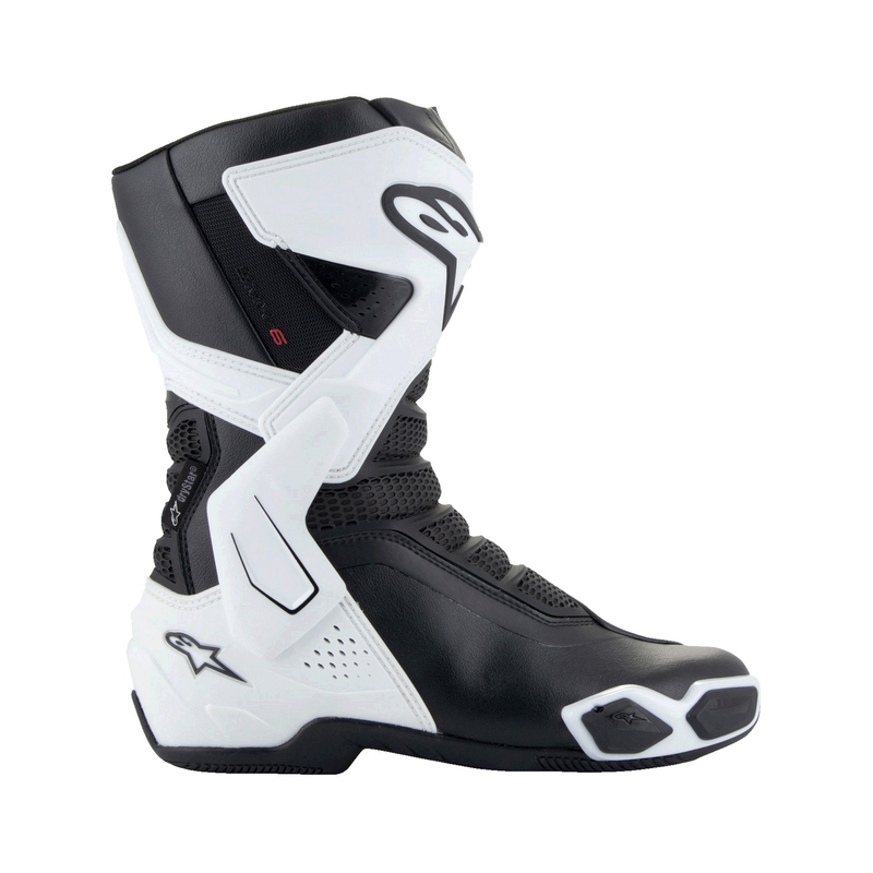 Alpinestars Женски Stella SMX-6 3 Drystar Бели и черни мотоциклетни ботуши