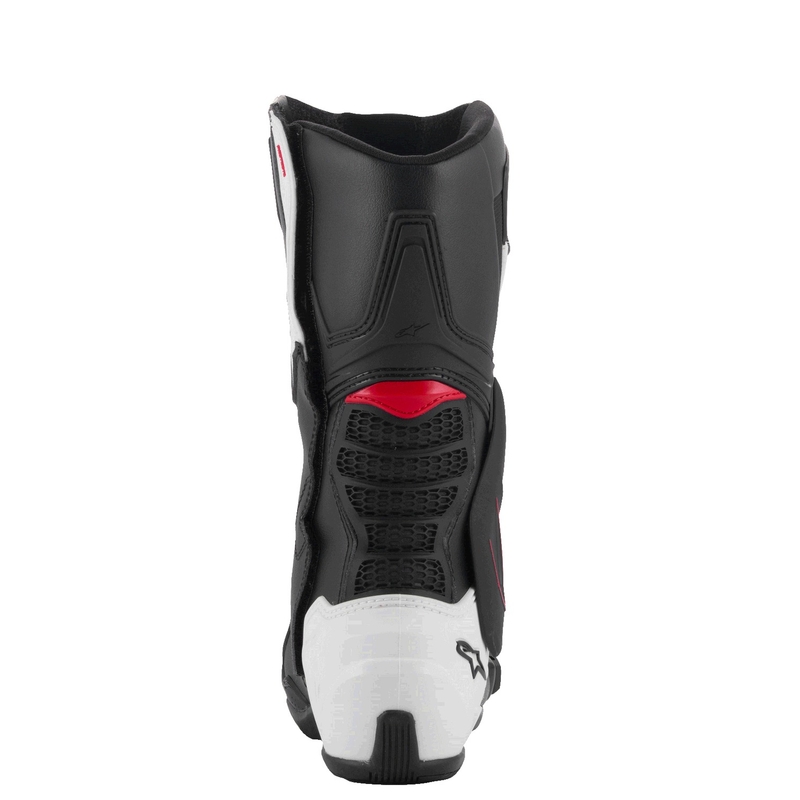 Alpinestars SMX-6 3 черно-бяло-червени ботуши за мотоциклет