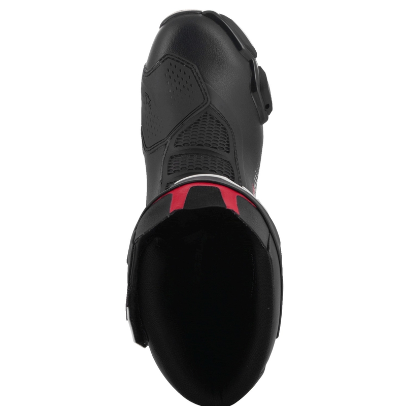 Alpinestars SMX-6 3 черно-бяло-червени ботуши за мотоциклет