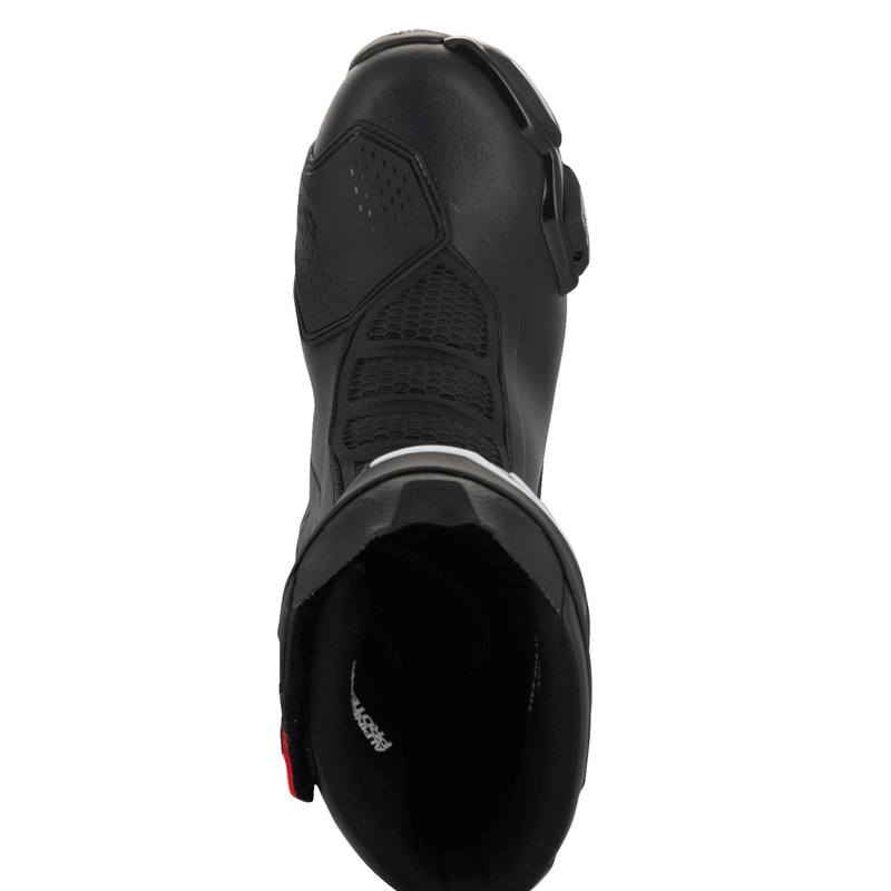 Alpinestars SMX-6 3 Drystar черни и червени ботуши за мотоциклет