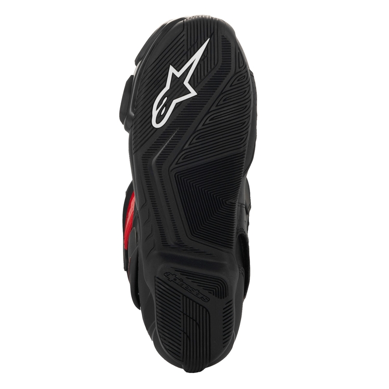 Alpinestars SMX-6 3 Drystar черни и червени ботуши за мотоциклет