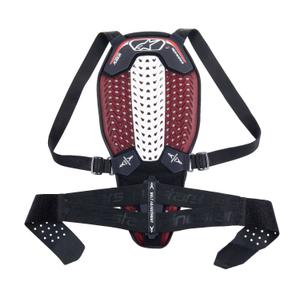 Alpinestars Nucleon Plasma протектор за гръбначния стълб черно-бяло-червен