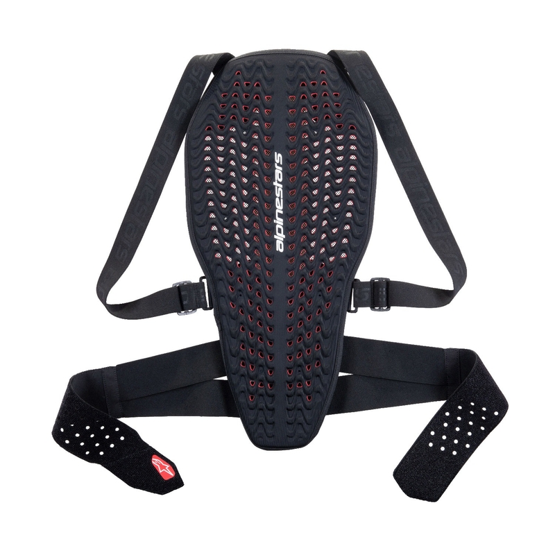 Alpinestars Nucleon Plasma протектор за гръбначния стълб черно-бяло-червен