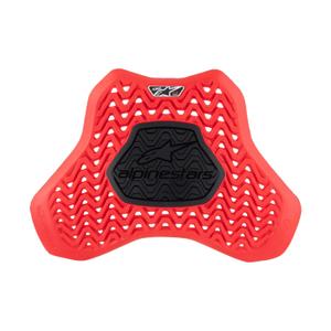 Alpinestars Nucleon Plasma Racing червен и черен протектор за гърди с възможност за поставяне