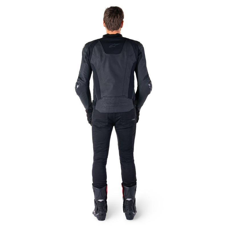 Alpinestars Missile 3 Черно кожено мотоциклетно яке