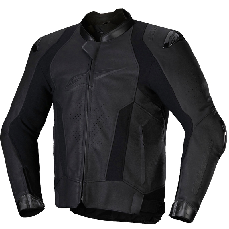 Alpinestars Missile 3 Черно кожено мотоциклетно яке