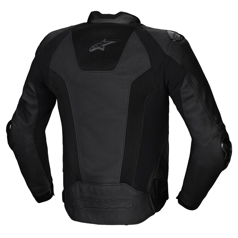 Alpinestars Missile 3 Airflow Черно кожено яке за мотоциклет