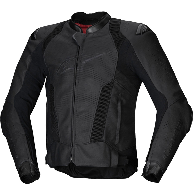 Alpinestars Missile 3 Airflow Черно кожено яке за мотоциклет