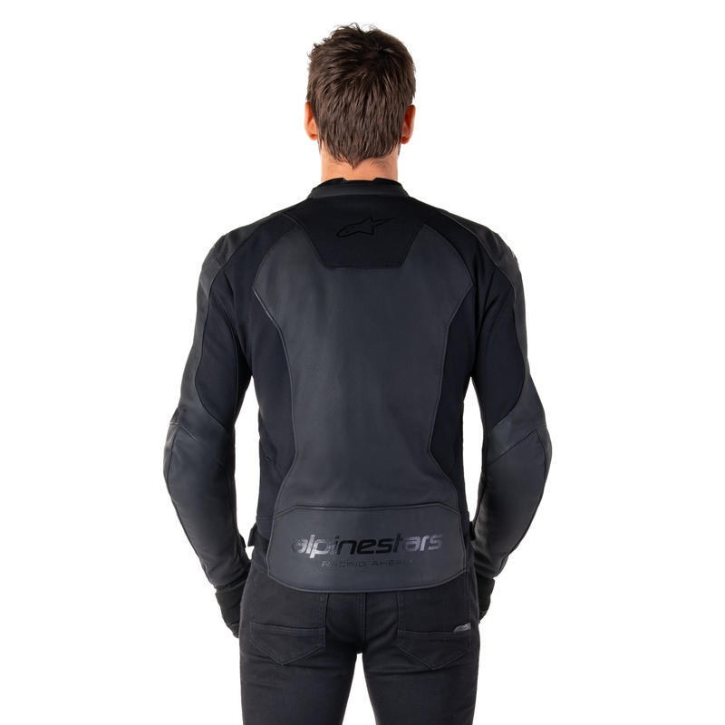 Alpinestars Faster 3 Черно кожено мотоциклетно яке