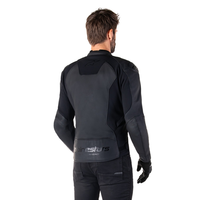 Alpinestars Faster 3 Черно кожено мотоциклетно яке