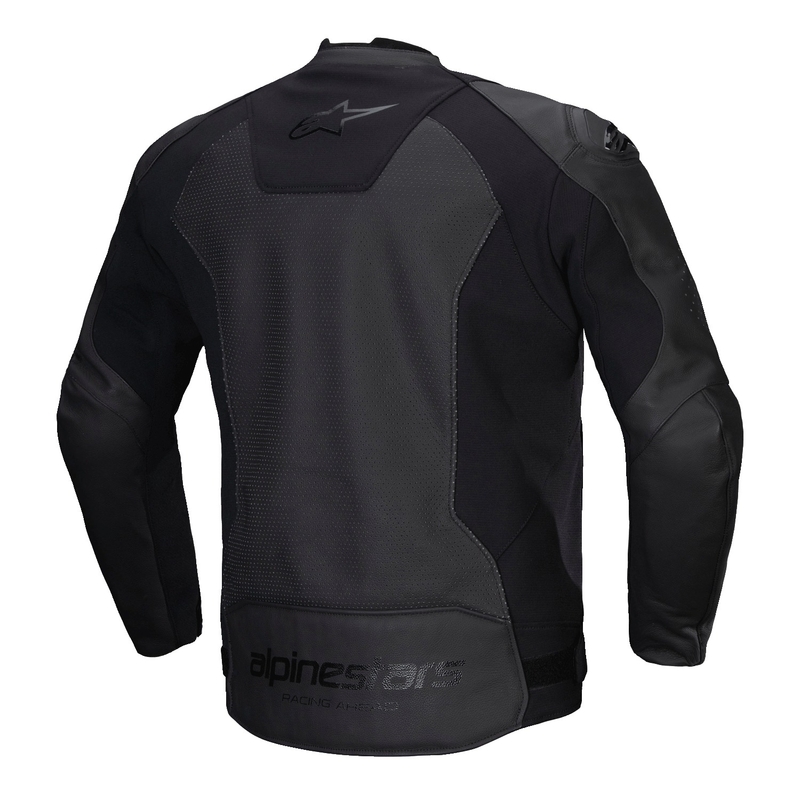 Alpinestars Faster 3 Airflow Черно кожено мотоциклетно яке
