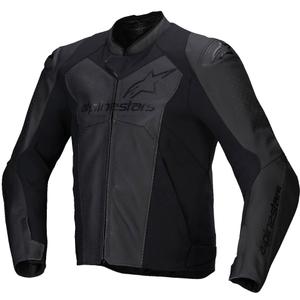 Alpinestars Faster 3 Airflow Черно кожено мотоциклетно яке