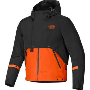 Alpinestars Mootant непромокаема парка black-fluo orange