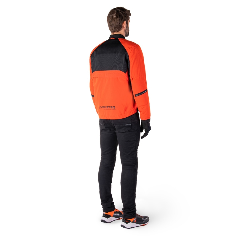Alpinestars Mootant непромокаема парка black-fluo orange