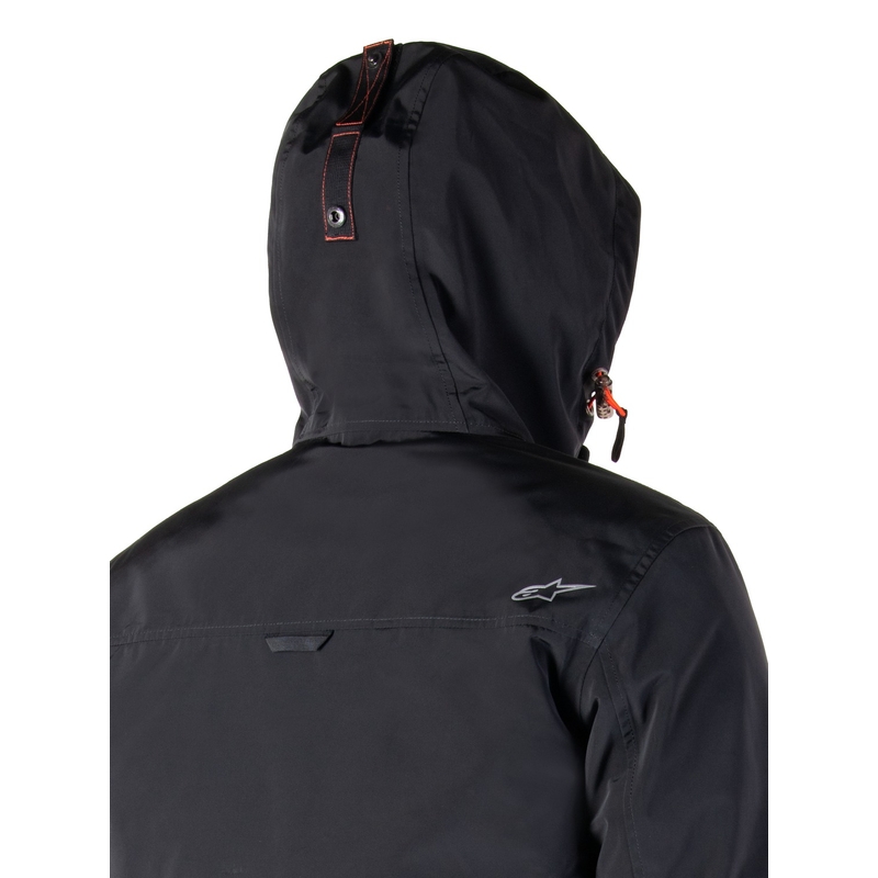 Alpinestars Mootant непромокаема парка black-fluo orange