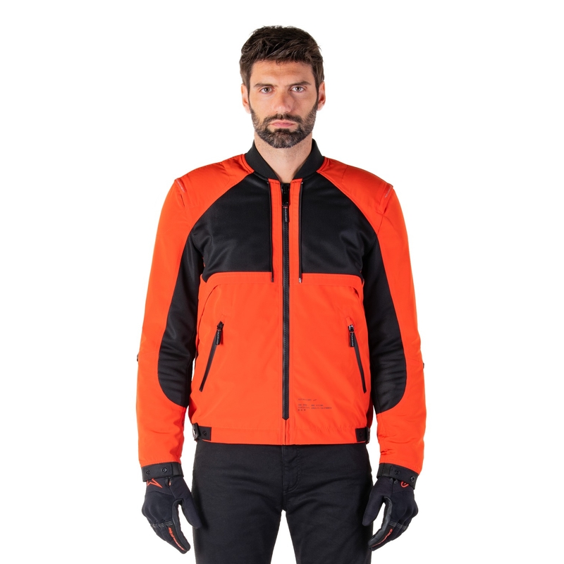 Alpinestars Mootant непромокаема парка black-fluo orange