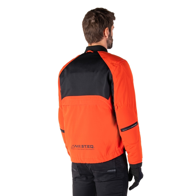 Alpinestars Mootant непромокаема парка black-fluo orange