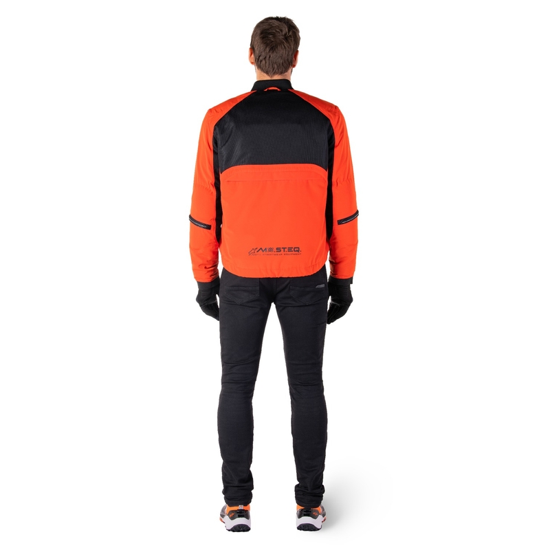 Alpinestars Mootant непромокаема парка black-fluo orange